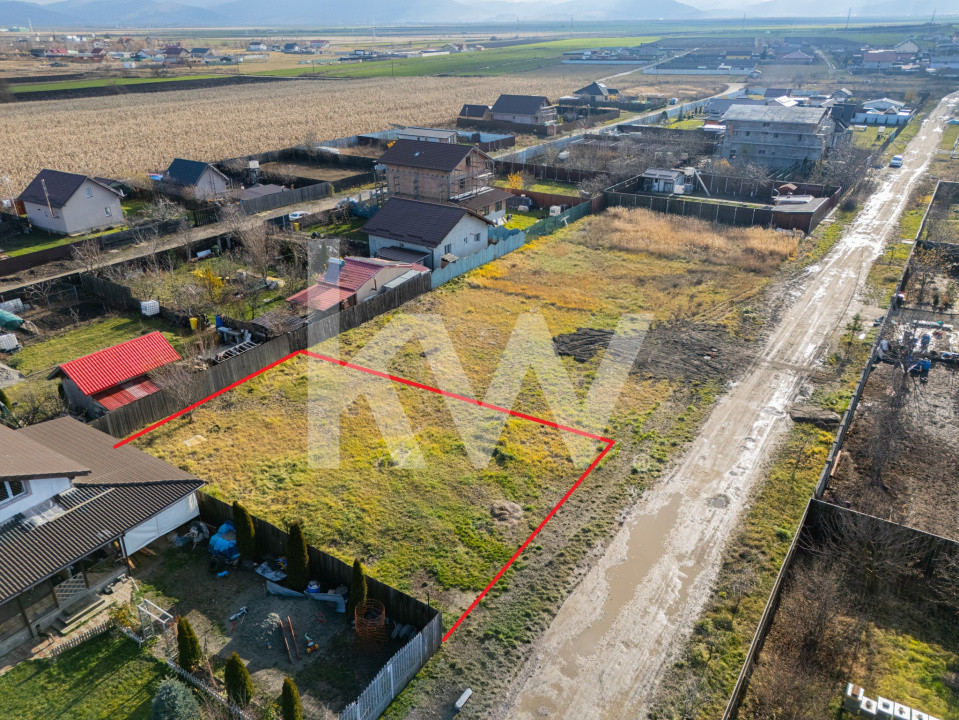 Teren intravilan în Hărman, 500mp, str. Plevnei, Comision 0%