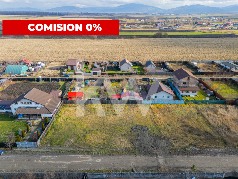 Teren intravilan în Hărman, 500mp, str. Plevnei, Comision 0%