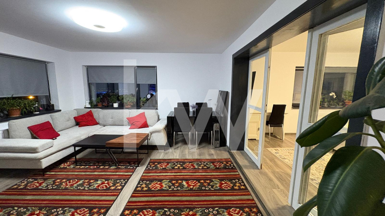 De inchiriat, apartament utilat si mobilat cu 3 camere in zona Wharte!