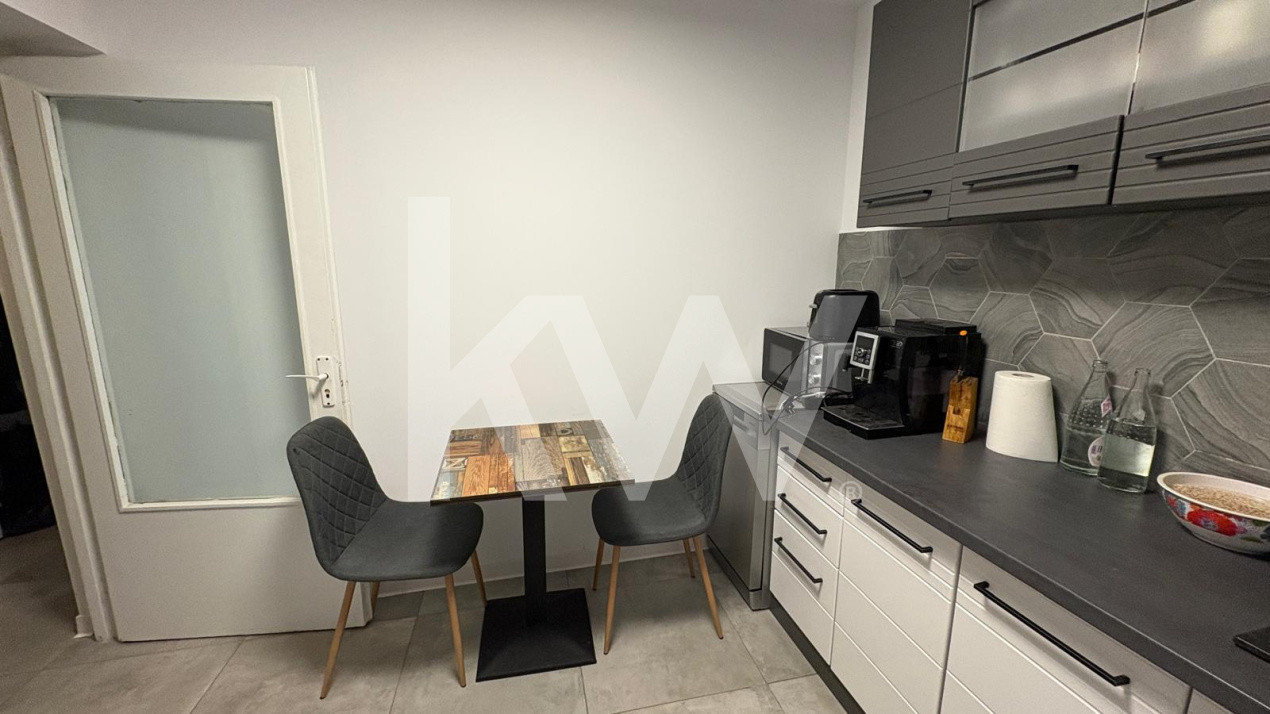 De inchiriat, apartament utilat si mobilat cu 3 camere in zona Wharte!