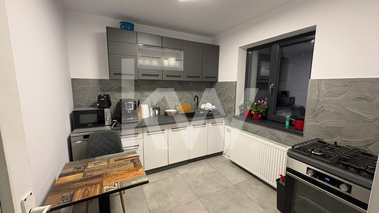 De inchiriat, apartament utilat si mobilat cu 3 camere in zona Wharte!
