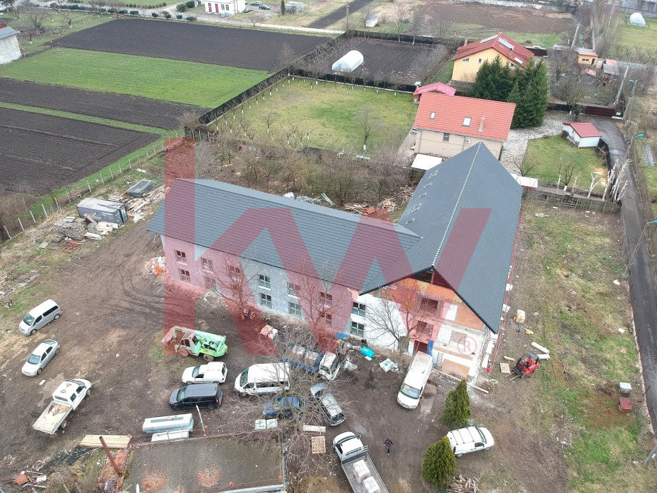 Apartament 2 camere cu gradina bloc nou, Stupini