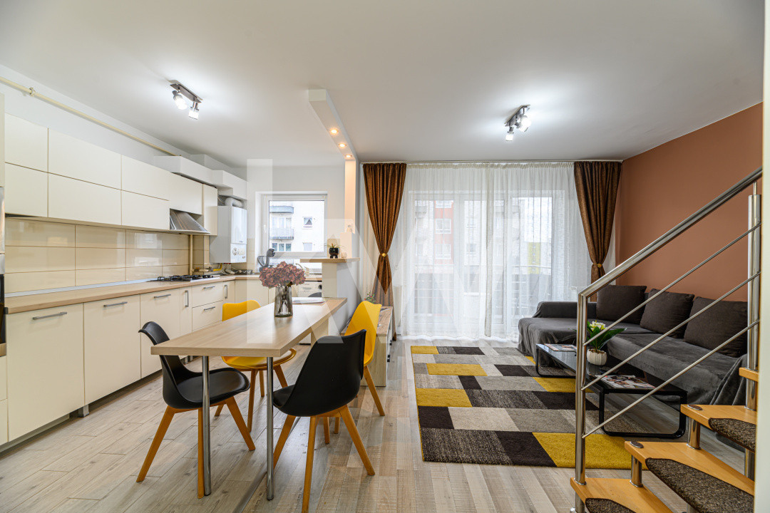 Duplex Spectaculos cu 3 Camere și Scară Interioară -Avantgarden3