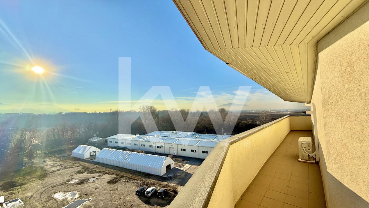 Spațiu de birouri 150 mp | Zona Tractorul | Compartimentat | Balcon mare 