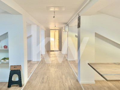 Spațiu de birouri 150 mp | Zona Tractorul | Compartimentat | Balcon mare 