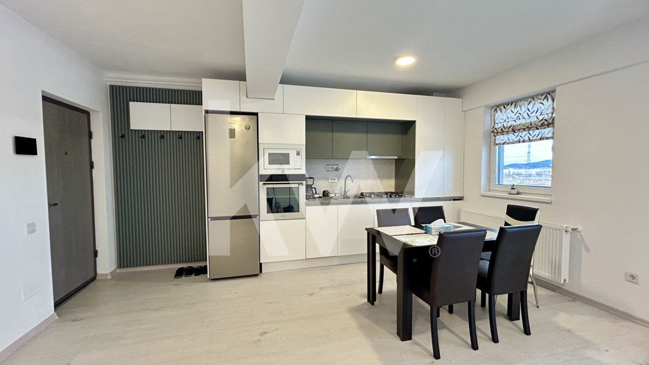 Apartament NOU, nelocuit, mobilat și utilat, parcare inclusă!