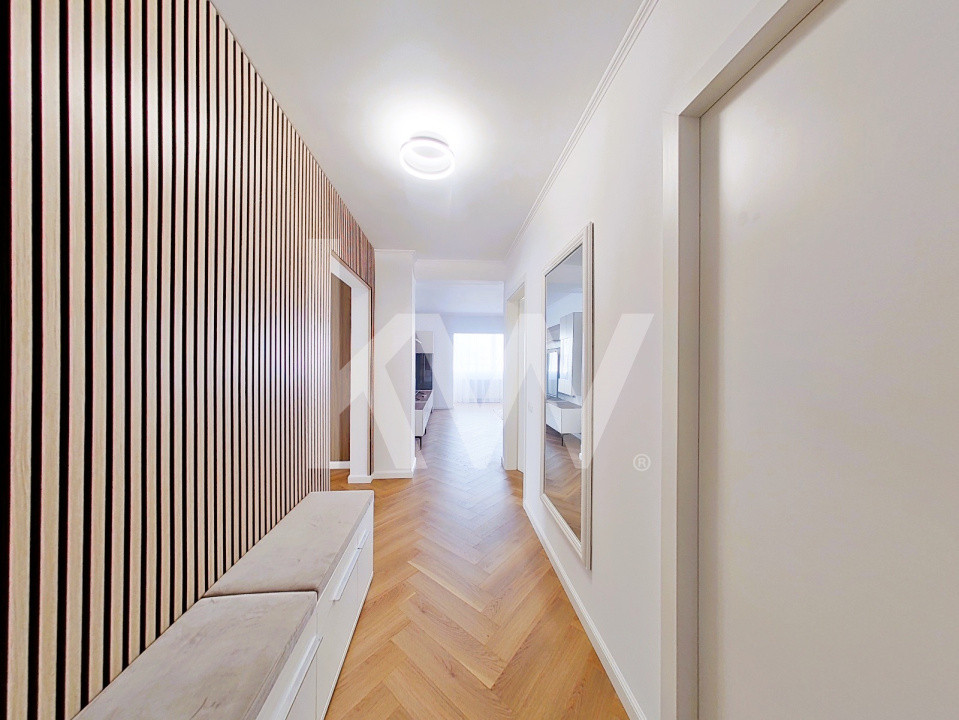 Apartament 3 camere decomandat, renovat integral, prima închiriere, Noua