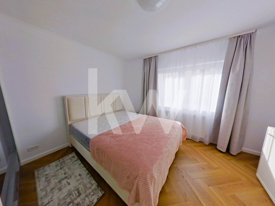 Apartament 3 camere decomandat, renovat integral, prima închiriere, Noua