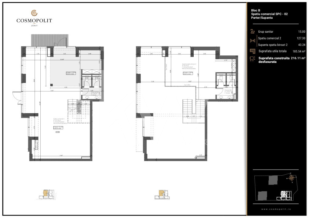 Spatiu comercial Judetean-Carpatilor