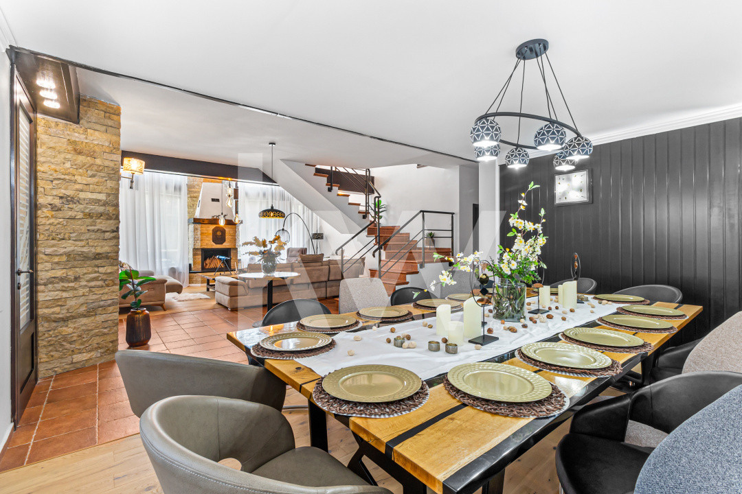 Vilă de lux în Bran | SPA complet, sală cinema, râu privat, lângă Castel