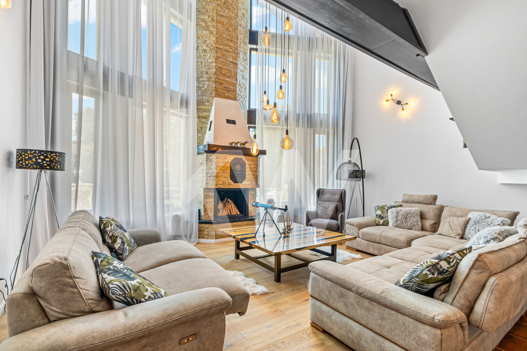 Vilă de lux în Bran | SPA complet, sală cinema, râu privat, lângă Castel