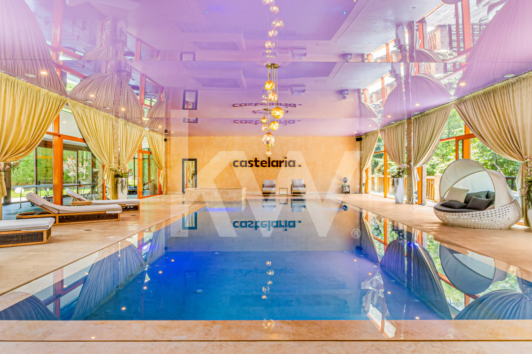 Vilă de lux în Bran | SPA complet, sală cinema, râu privat, lângă Castel
