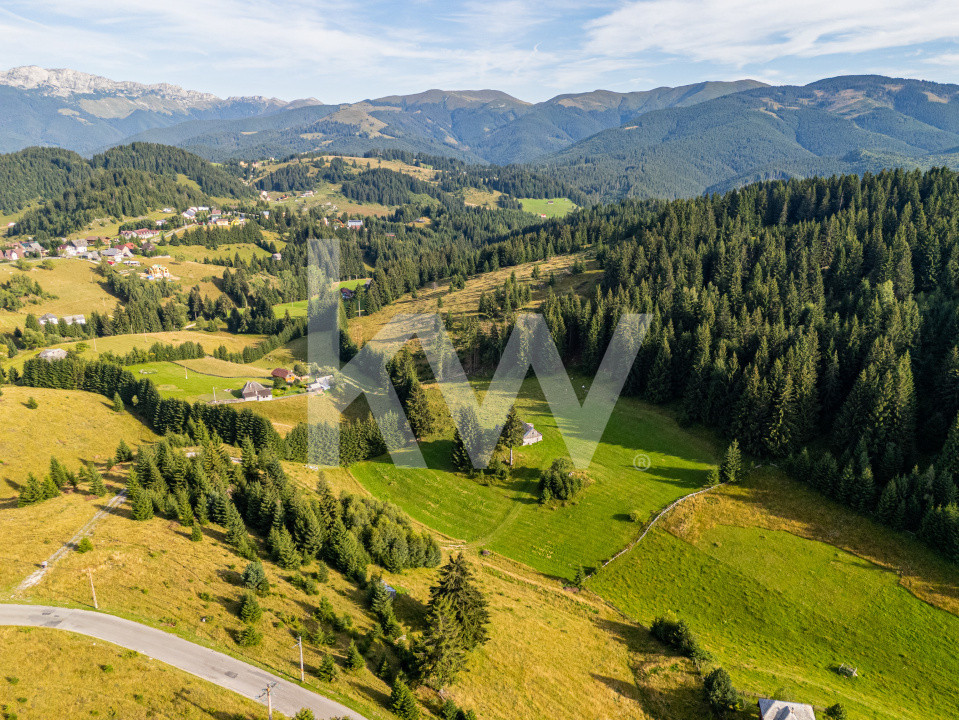 Teren de vânzare central, Fundata, Brasov, extravilan, intravilan, COMISION 0%