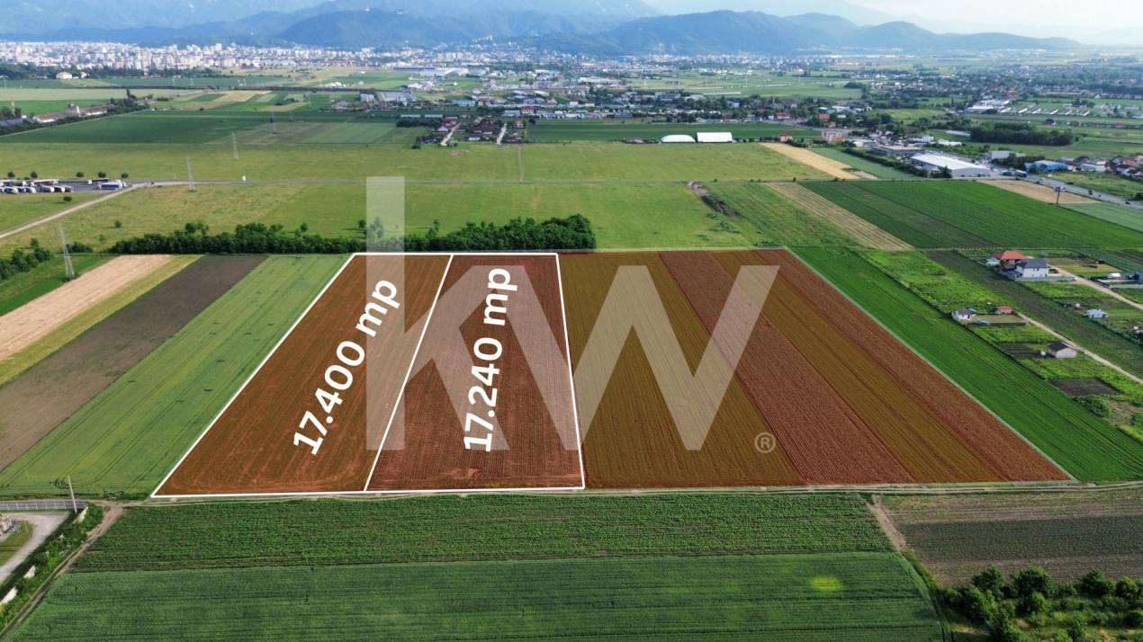 Teren intravilan 34.640 mp Stupini, str. Baciului-Luncii