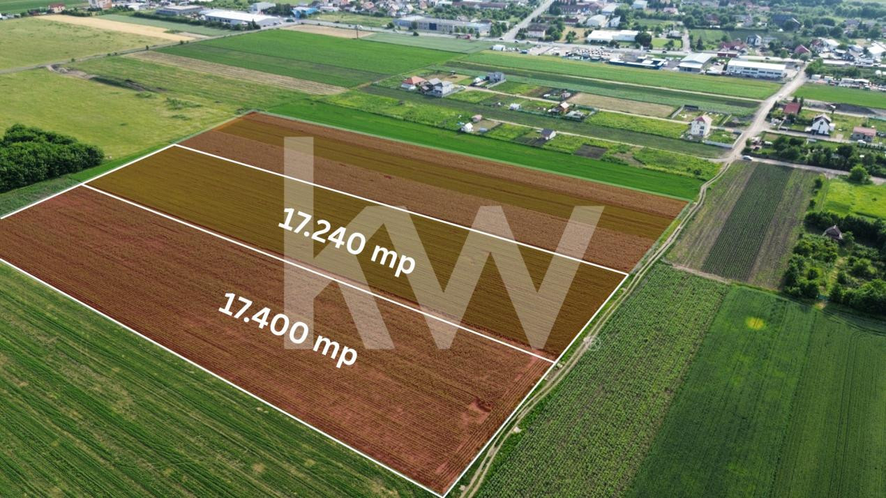 Teren intravilan 34.640 mp Stupini, str. Baciului-Luncii