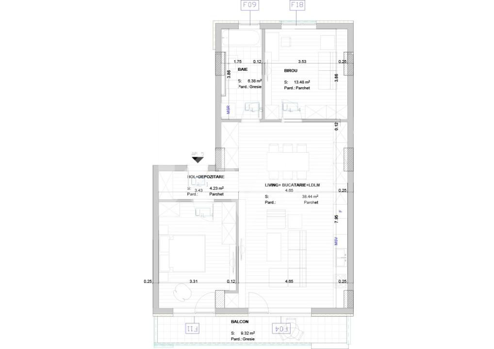Apartament 3 camere I COMISION 0%