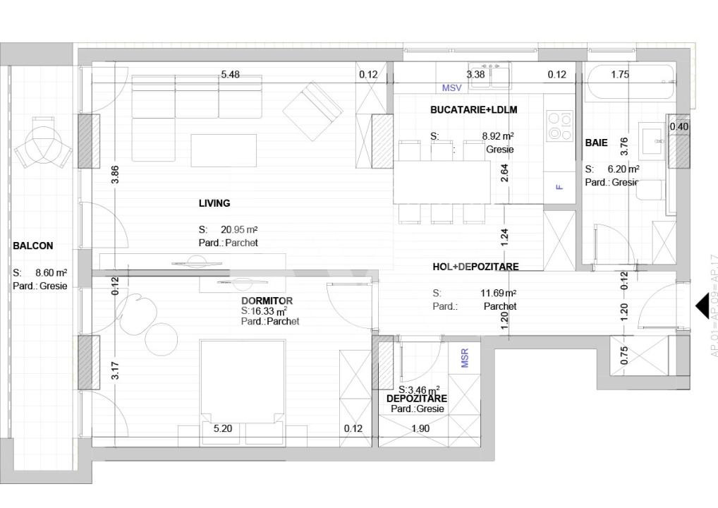 Apartament 2 camere I COMISION 0%
