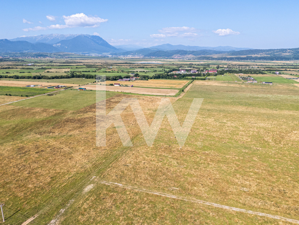 Teren de vânzare, 2.000 mp în Glăjerie, Râșnov, parcelat - COMISION 0%