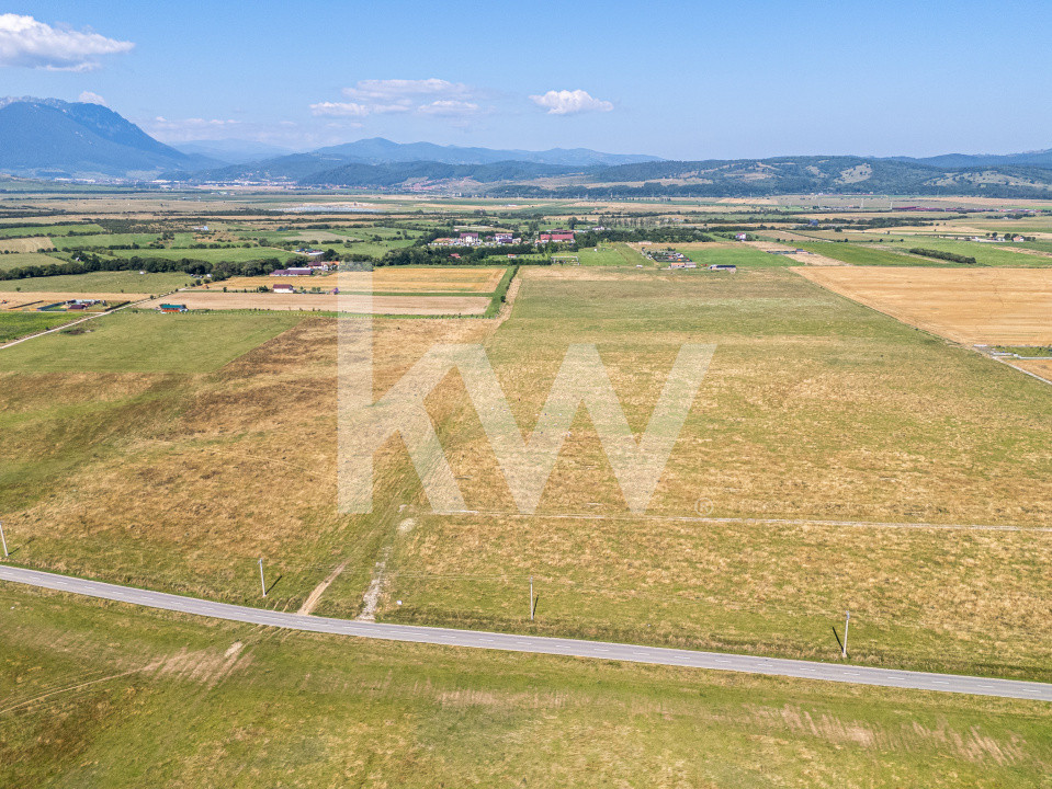 Teren de vânzare, 2.000 mp în Glăjerie, Râșnov, parcelat - COMISION 0%