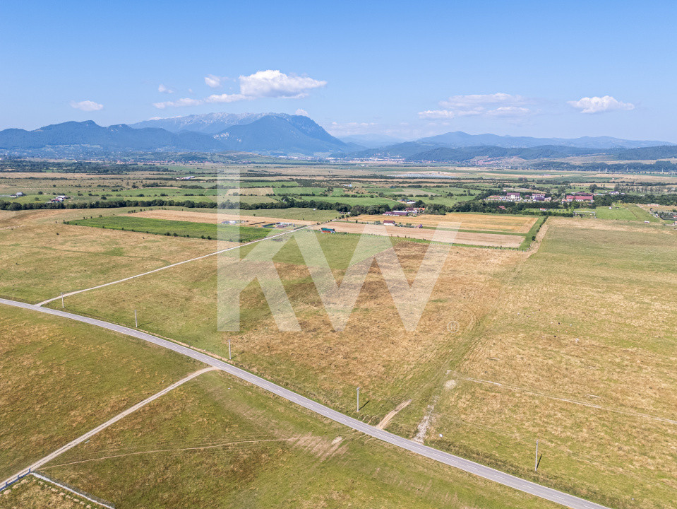 Teren de vânzare, 2.000 mp în Glăjerie, Râșnov, parcelat - COMISION 0%