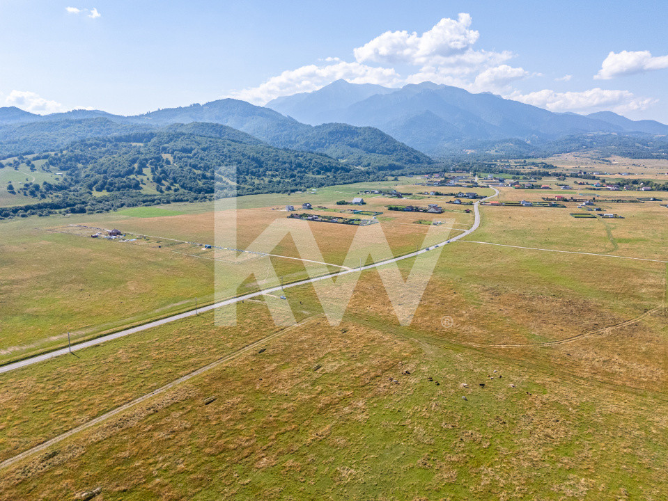 Teren de vânzare, 2.000 mp în Glăjerie, Râșnov, parcelat - COMISION 0%