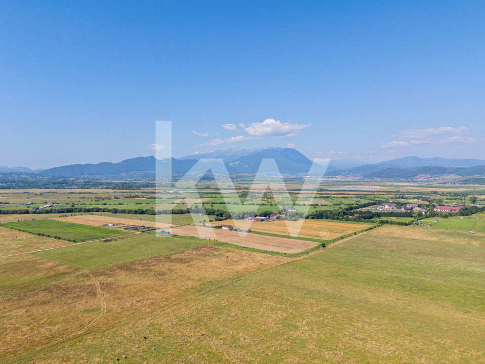 Teren de vânzare, 2.000 mp în Glăjerie, Râșnov, parcelat - COMISION 0%