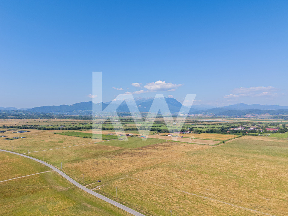 Teren de vânzare, 2.000 mp în Glăjerie, Râșnov, parcelat - COMISION 0%