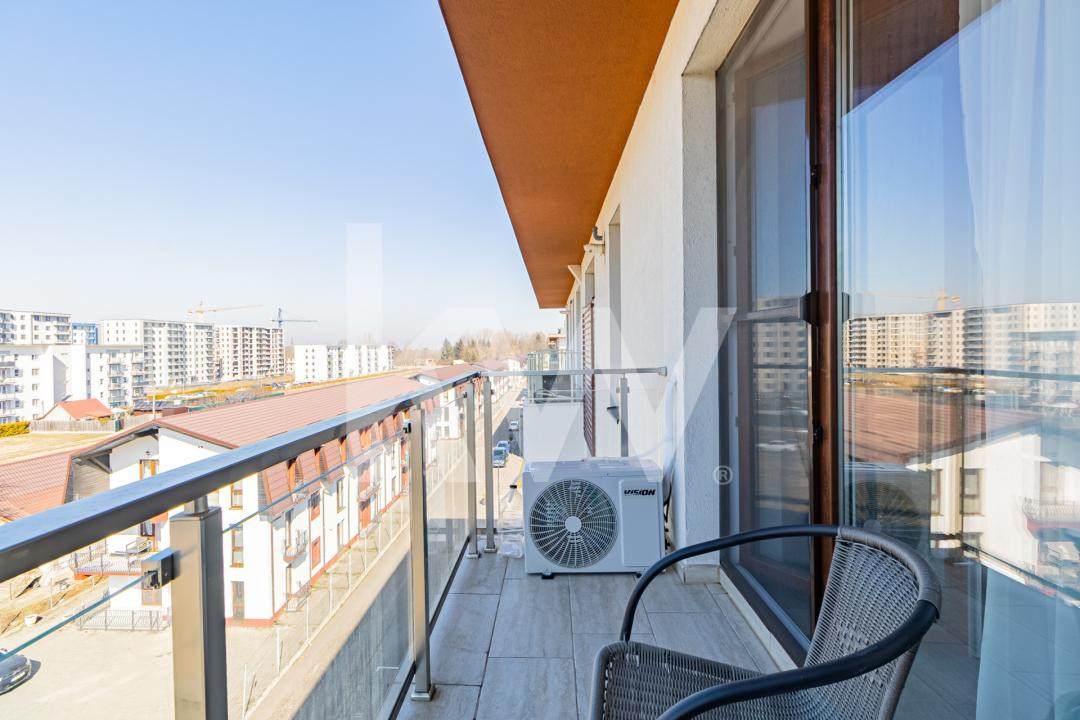 Studio modern, bloc cu lift, AC, parcare privată inclusă în preț!