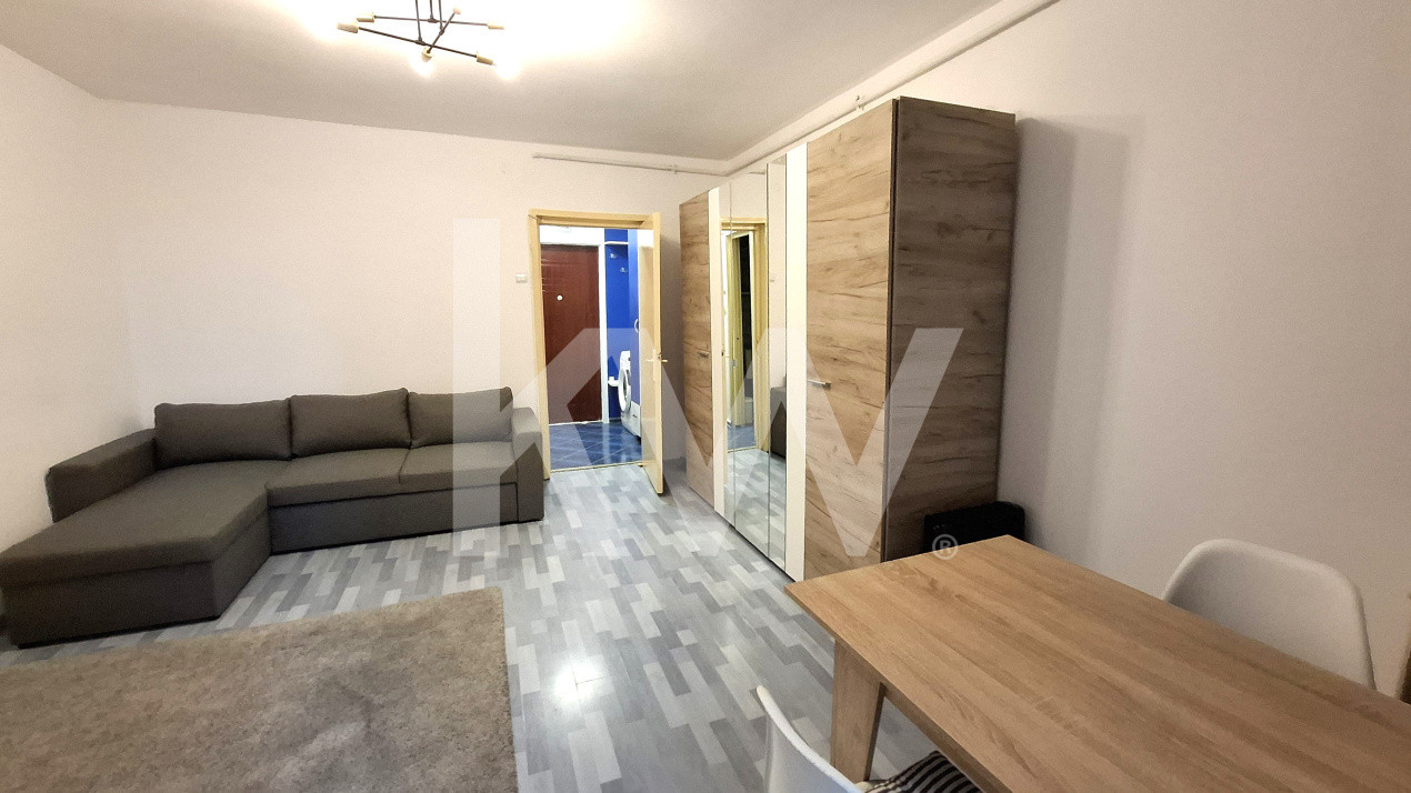 Garsoniera spatioasa, curata si luminoasa, Et 4/9 - Saturn - Brasov