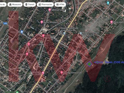 Teren de casa in Cristian, langa padure, Suprafata 2500 mp - PUZ