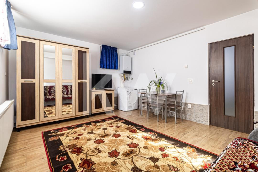 Vânzare garsonieră mobilată și utilată, construcție 2018 – zona Tractorul