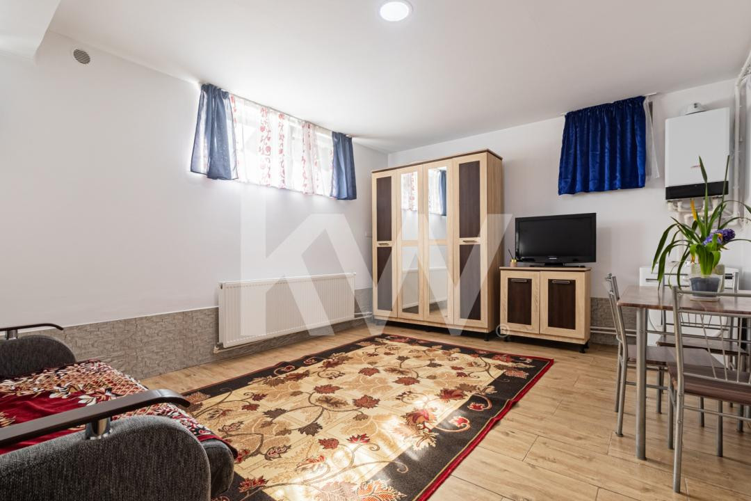 Vânzare garsonieră mobilată și utilată, construcție 2018 – zona Tractorul