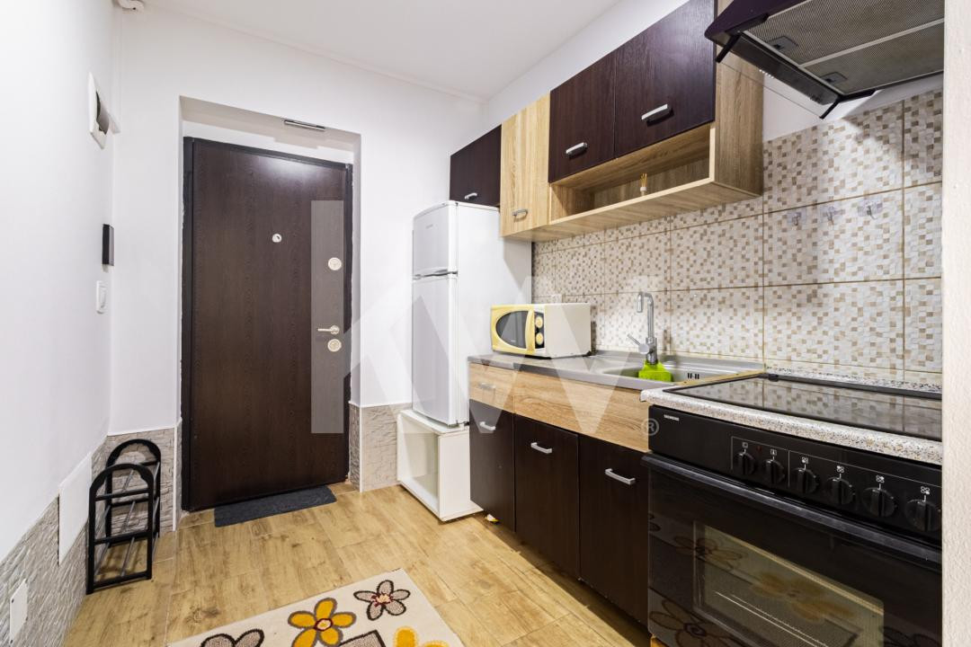 Vânzare garsonieră mobilată și utilată, construcție 2018 – zona Tractorul