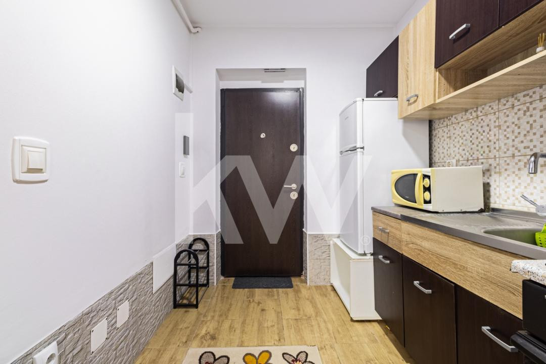 Vânzare garsonieră mobilată și utilată, construcție 2018 – zona Tractorul