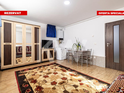 REZERVAT - Garsonieră mobilată și utilată, construcție 2018 – zona Tractorul