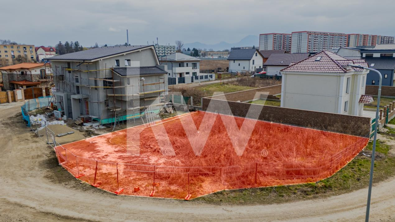 Teren intravilan cartier Tractorul, Brașov + proiect duplex P+2 ,Comision 0%