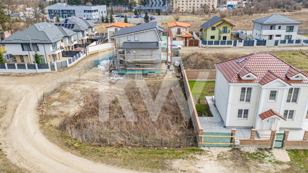 Teren intravilan cartier Tractorul, Brașov + proiect duplex P+2 ,Comision 0%