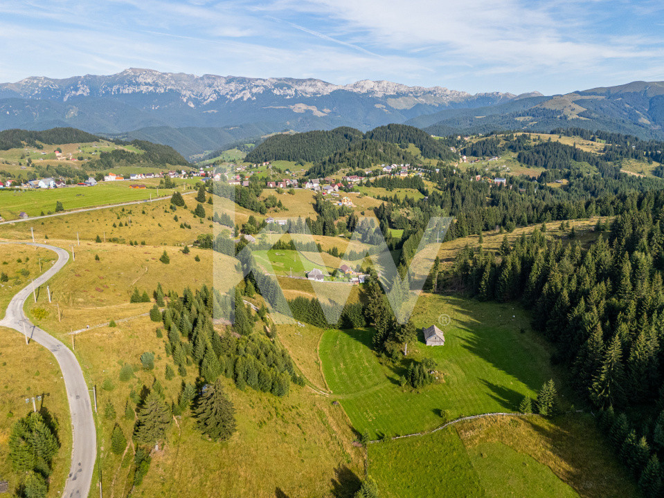 Teren Fundata, Brasov, intravilan, extravilan. COMISION 0% pret bun