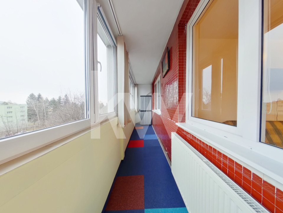 Inchiriere apartament 2 camere, mobilat si utilat + balcon de 11mp - zona Astra