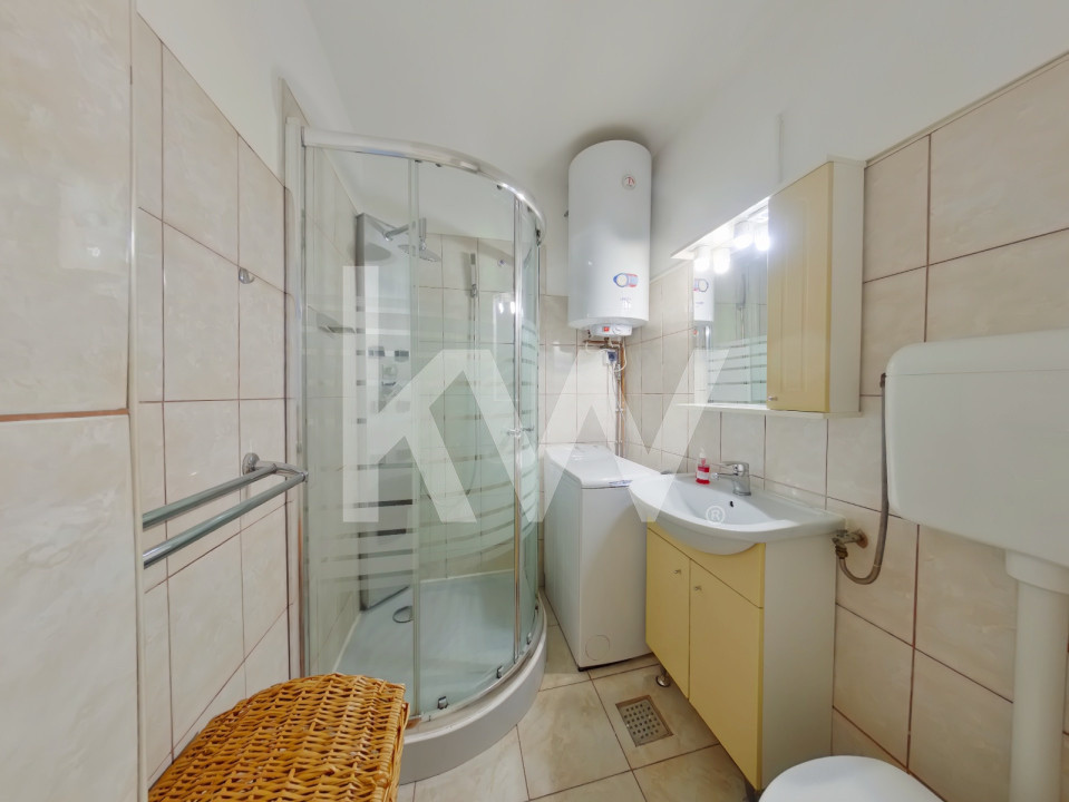 Inchiriere apartament 2 camere, mobilat si utilat + balcon de 11mp - zona Astra