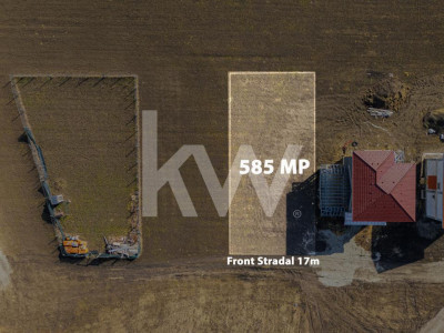 Teren intravilan 585mp Sânpetru, panoramă Lempes si padure, Comision 0%