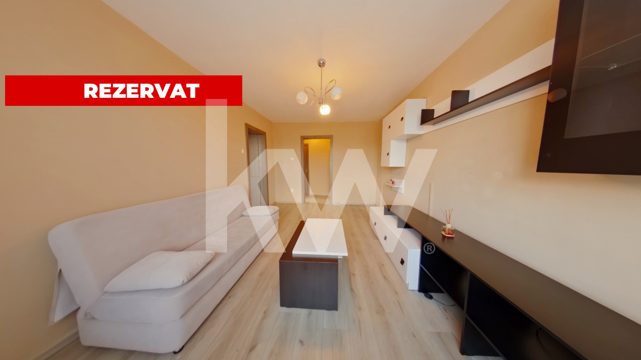 REZERVAT- Închiriere apartament 2 camere mobilat și utilat, strada Brândușelor