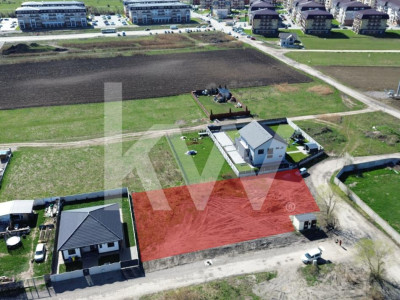 Teren intravilan construibil, utilități complete Str. Cetății - Comision 0