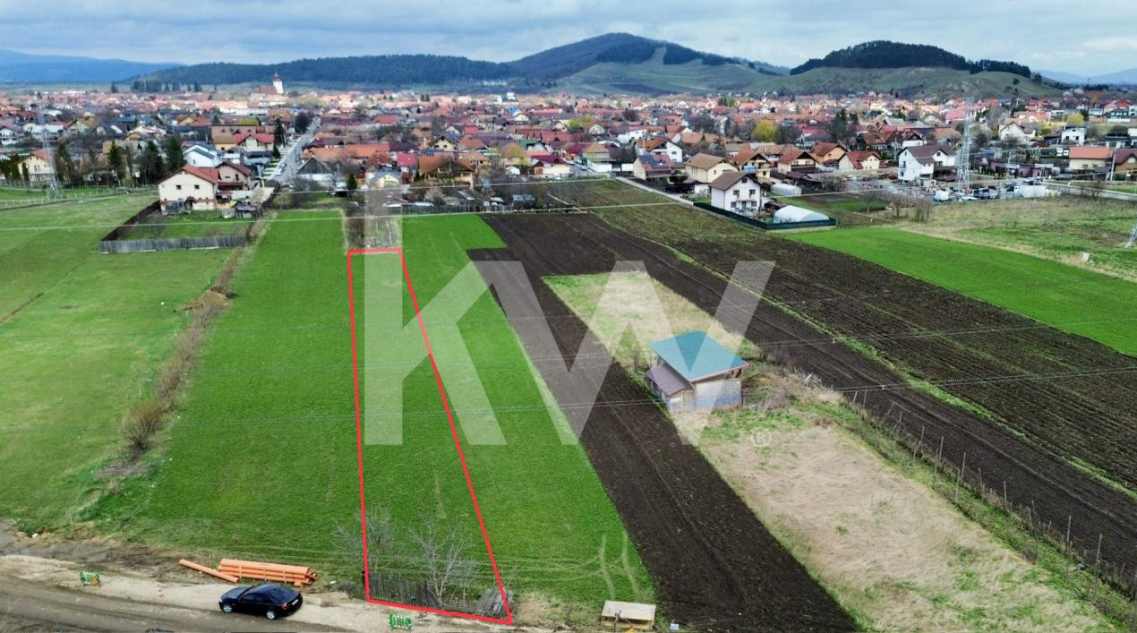 Teren agricol la cel mai mic preț - str. George Coșbuc din Sânpetru