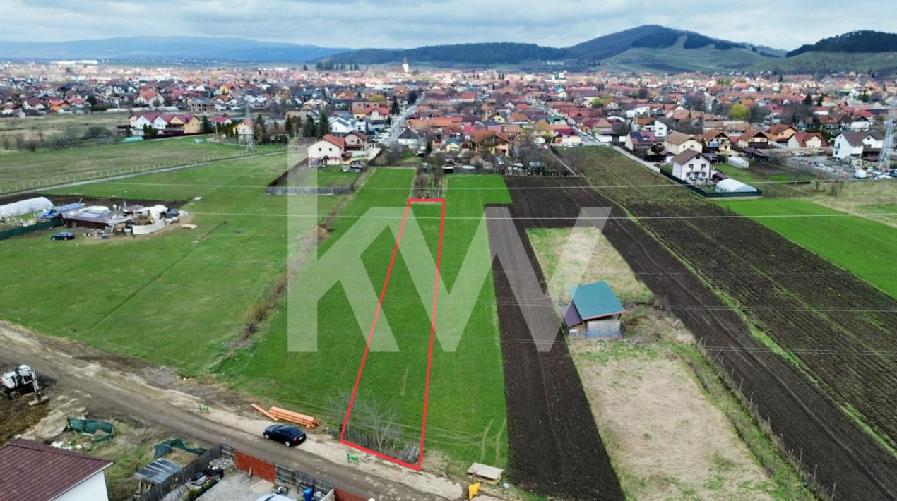 Teren agricol la cel mai mic preț - str. George Coșbuc din Sânpetru