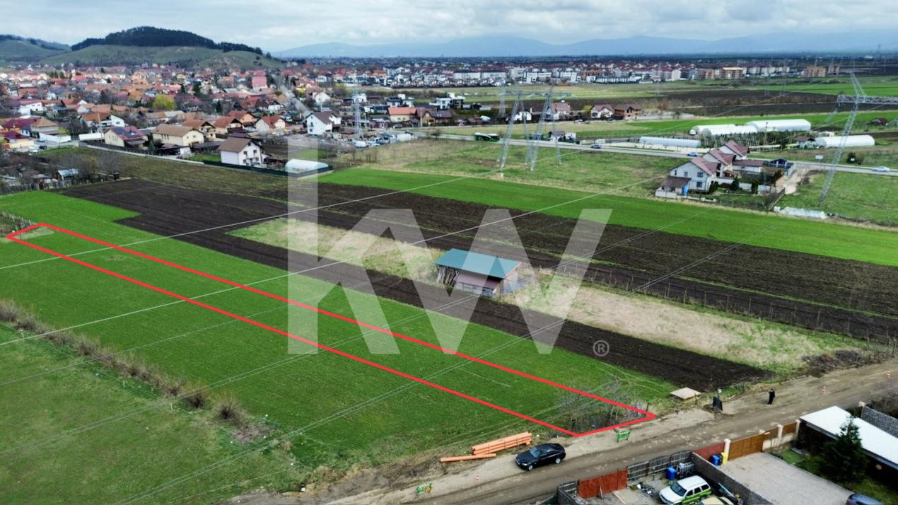 Teren agricol la cel mai mic preț - str. George Coșbuc din Sânpetru