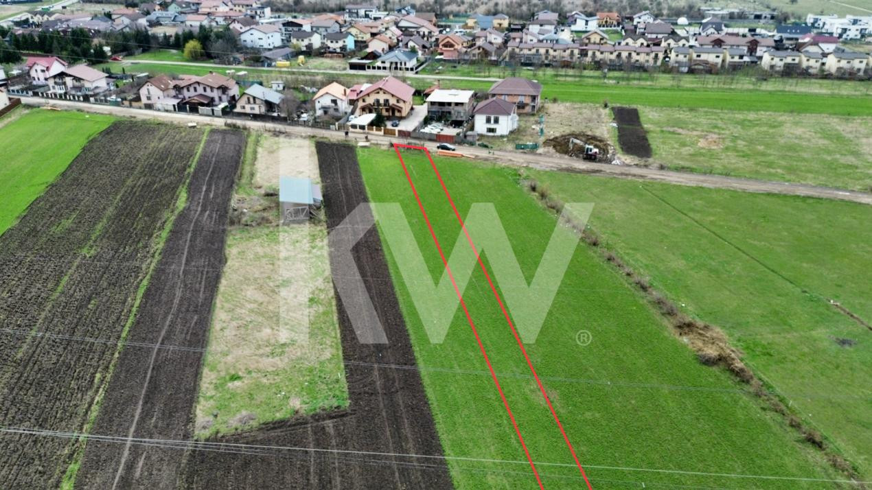 Teren agricol la cel mai mic preț - str. George Coșbuc din Sânpetru