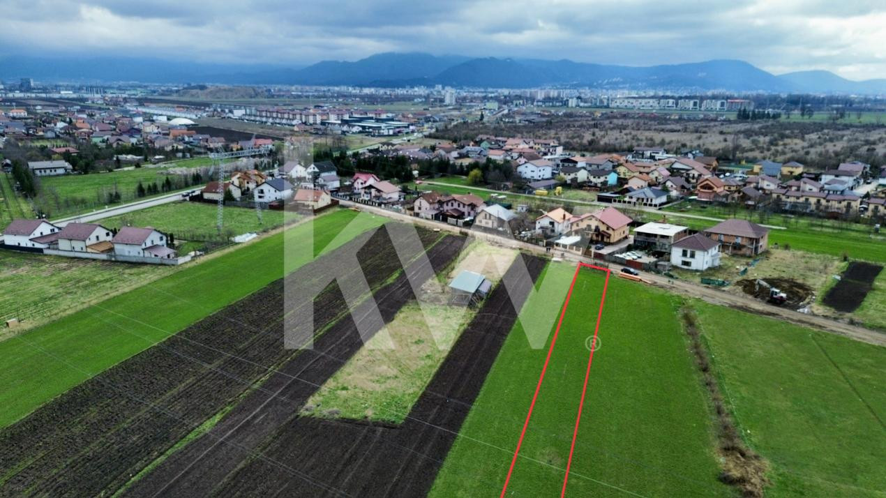 Teren agricol la cel mai mic preț - str. George Coșbuc din Sânpetru