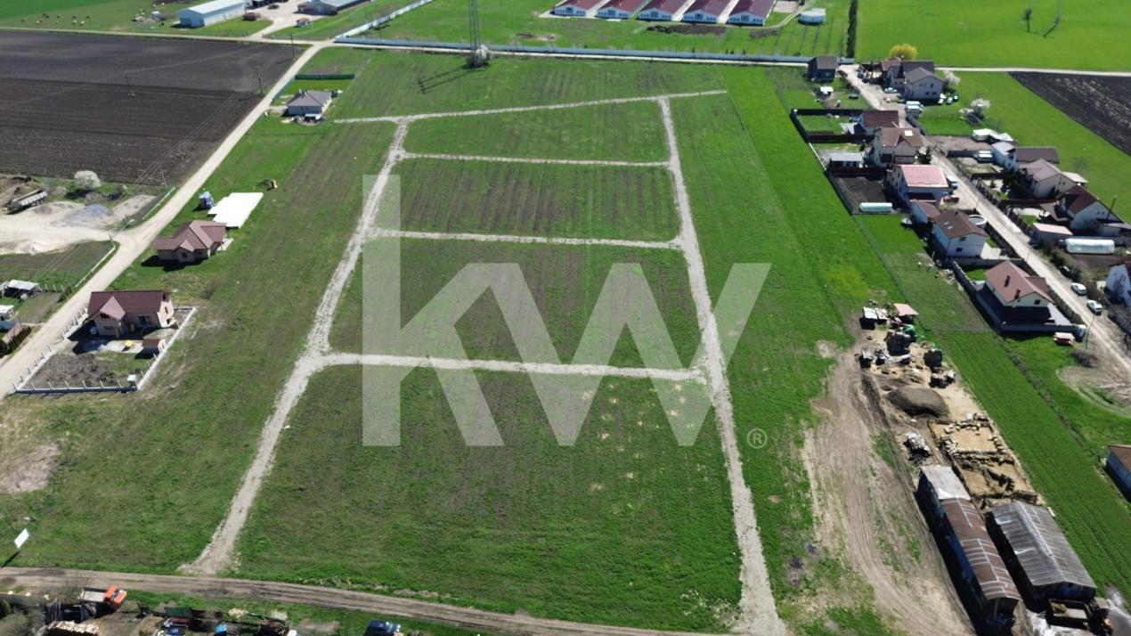 Teren de 475 mp în Hălchiu - utilități - Comision 0%