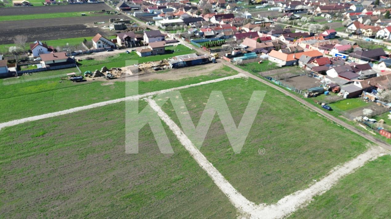 Teren de 475 mp în Hălchiu - utilități - Comision 0%